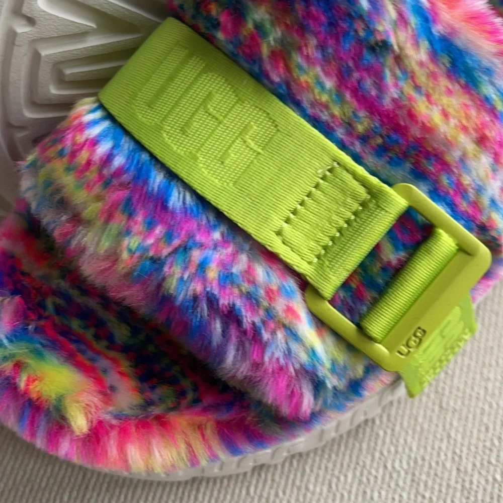 SPECTACULAR FLUFFITA PIXELATE SLIDE/SLIPPER - Picture 2 of 6